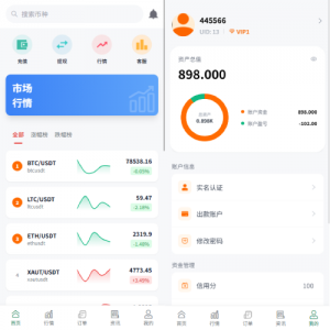 多语言微盘系统/虚拟币微交易/时间盘秒合约