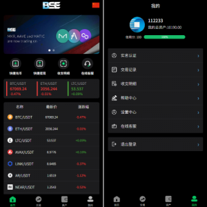 新版海外虚拟币微盘/秒合约微交易/时间盘/信用分
